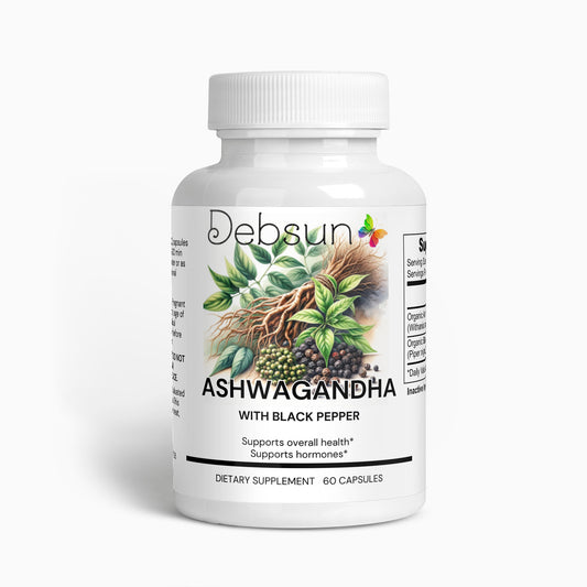 10 Surprising Benefits of Ashwagandha & Black Pepper Capsules