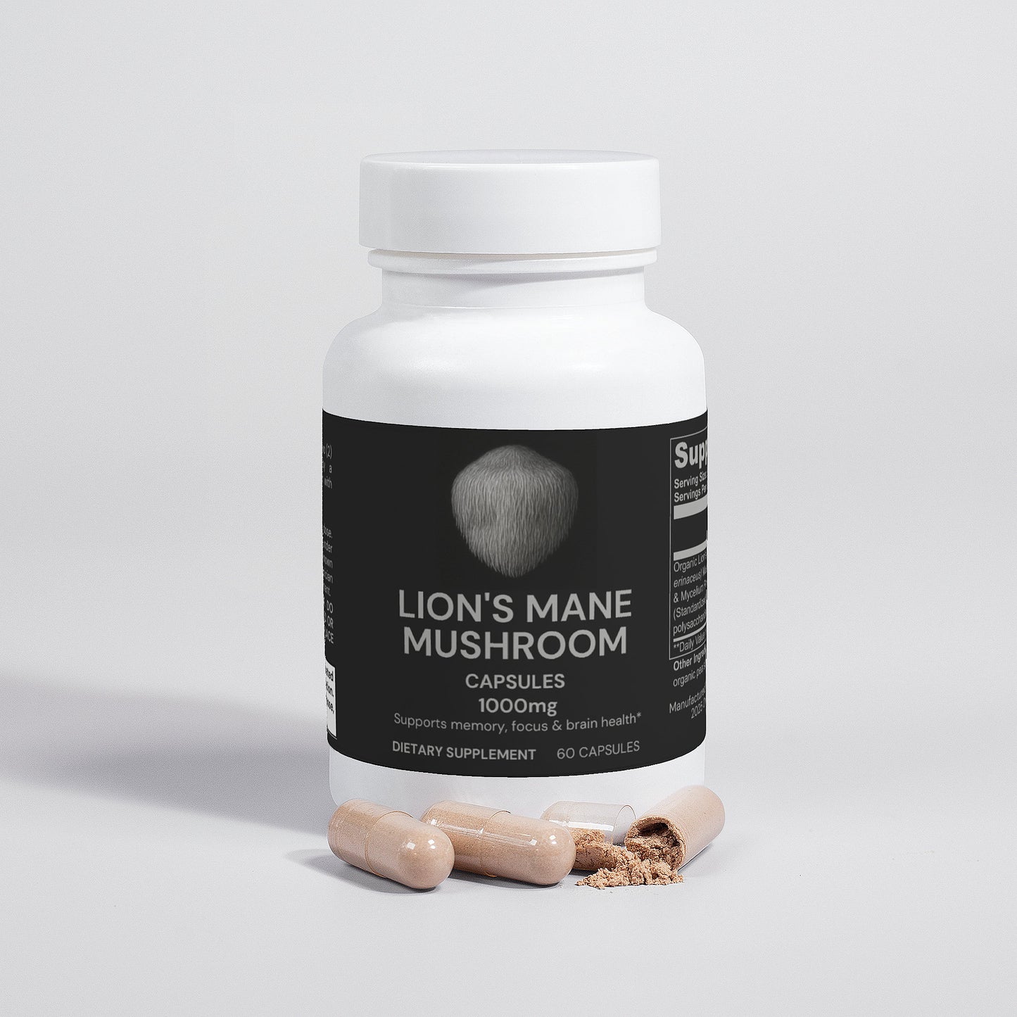 Lion's Mane Mushroom Capsules