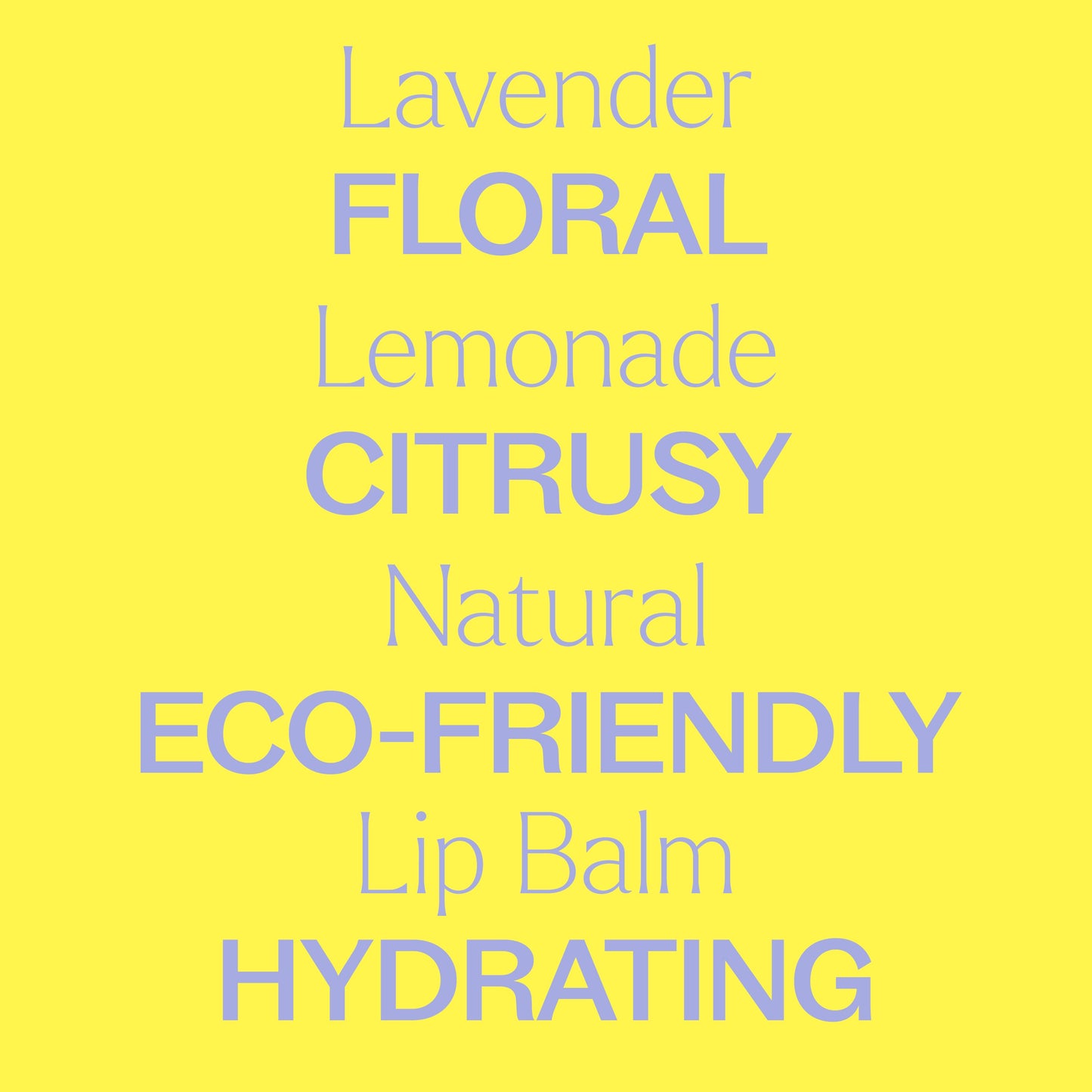 Lavender Lemonade Natural Lip Balm
