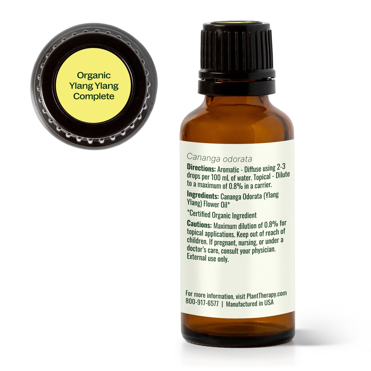 Organic Ylang Ylang Complete Essential Oil