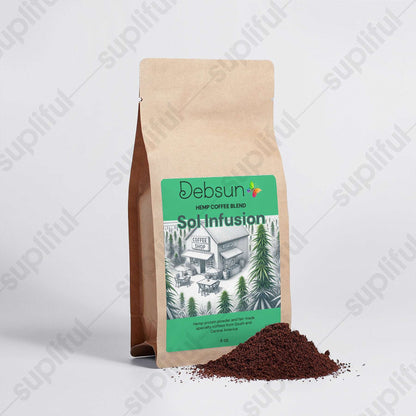 Sol Infusion Organic Hemp Coffee Blend - Medium Roast 4oz