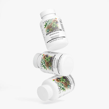 Ashwagandha & Black Pepper Capsules
