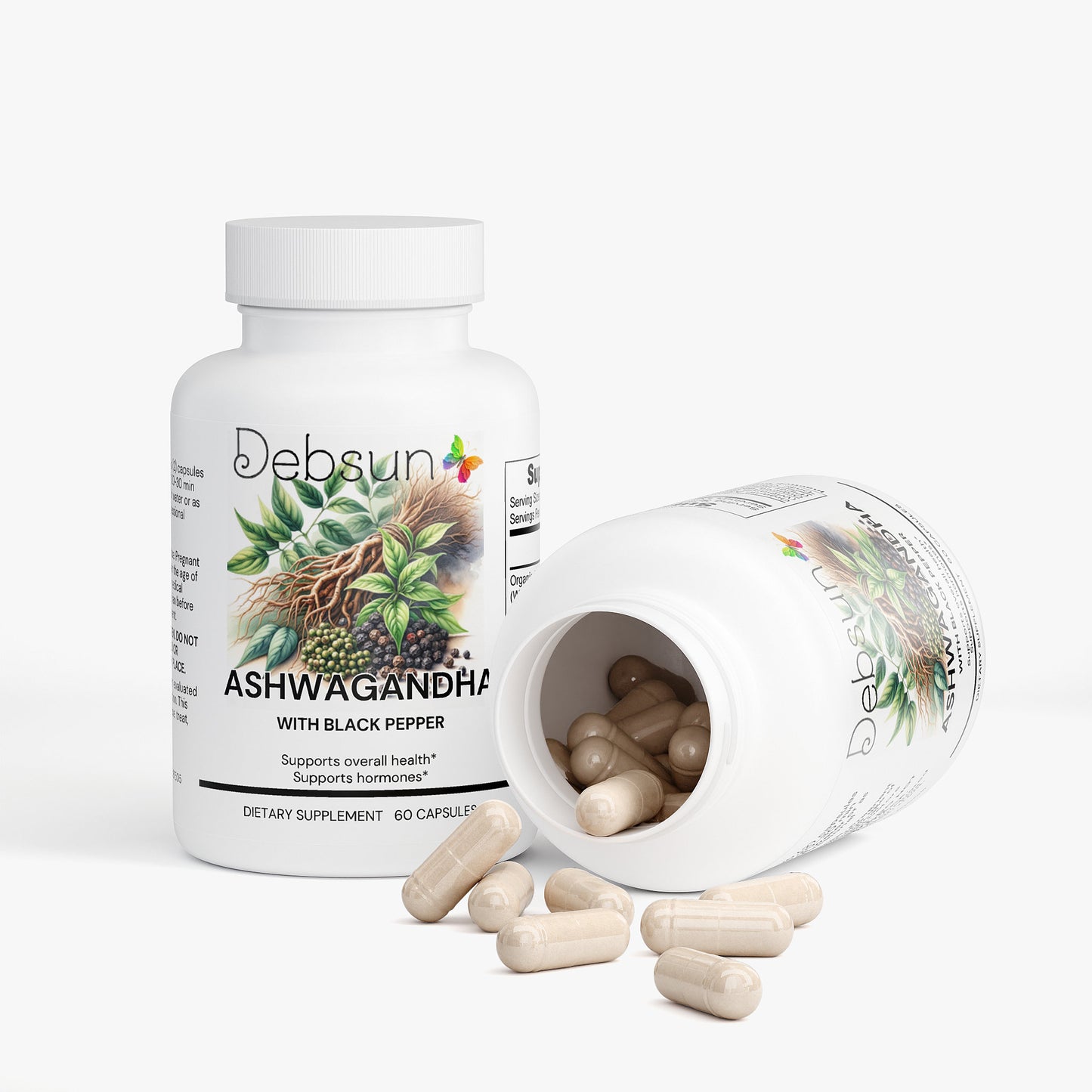 Ashwagandha & Black Pepper Capsules