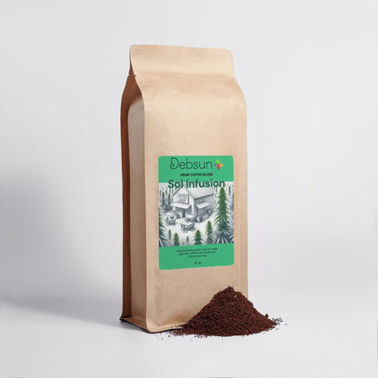 Sol Infusion Organic Hemp Coffee Blend - Medium Roast 16oz