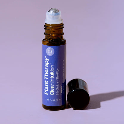 Clear Intuition (Brow Chakra) Pre-Diluted Essential Oil Blend Roll-On 10 mL