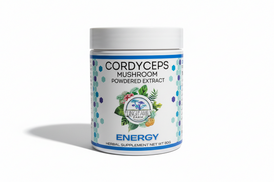Cordyceps Mushroom Powder Extract – Cordyceps militaris (2,000 mg)