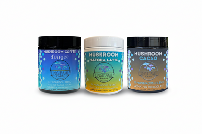 3-Mushroom Drink Bundle – Daily Functional Wellness Drinks